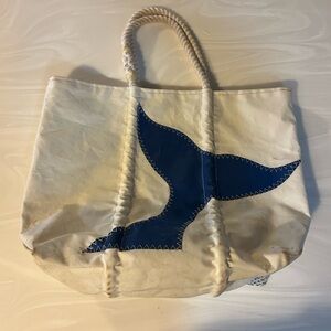 Sea Bags White and Blue Whale